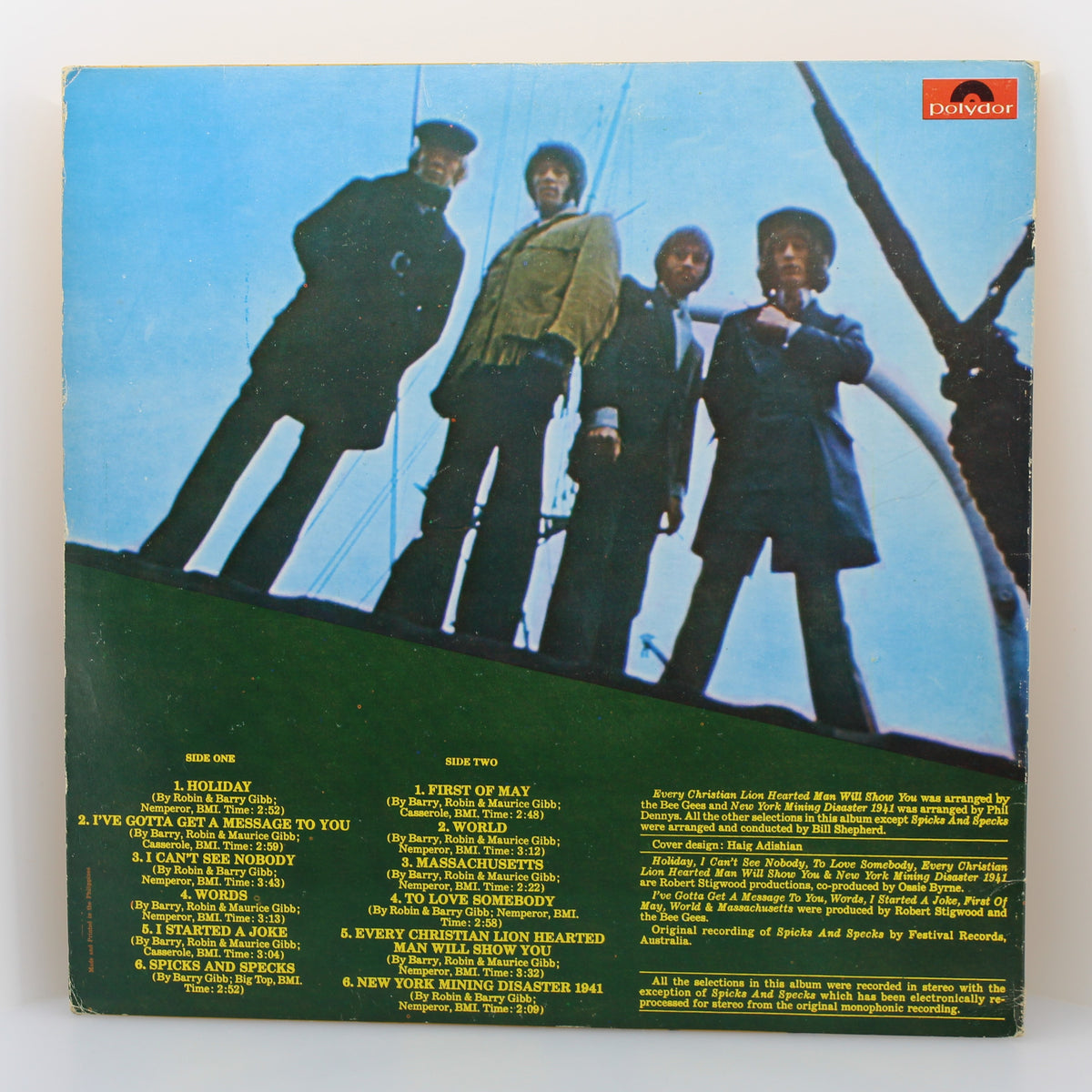 Bee Gees - Best Of, Vinyl LP 33Rpm, Philippines 1969