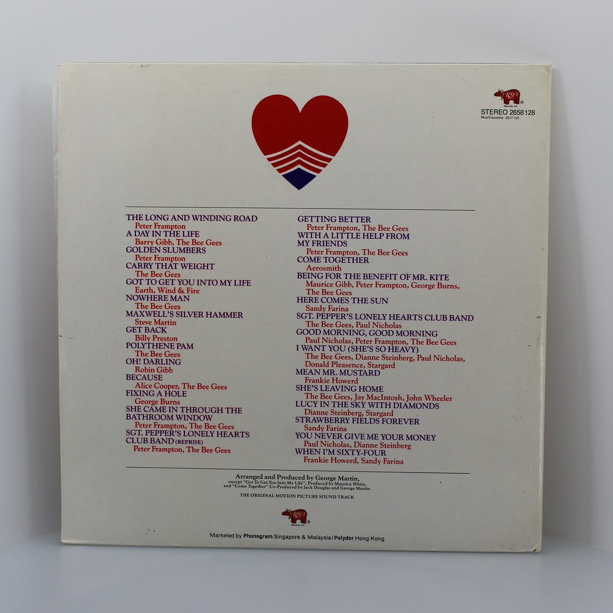 Bee Gees - Sgt. Pepper&#39;s Lonely Hearts Club Band, 2 x Vinyl, LP 33Rpm, Album, Stereo, Singapore, Malaysia &amp; Hong Kong 1978