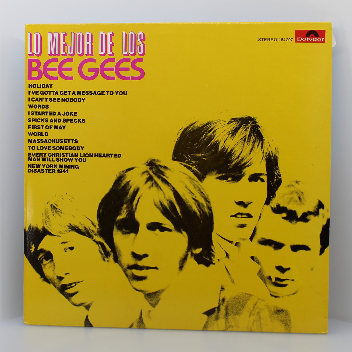 Bee Gees - Lo Mejor De Los Bee Gees, Vinyl LP 33Rpm Compilation Reissue, Spain 1988