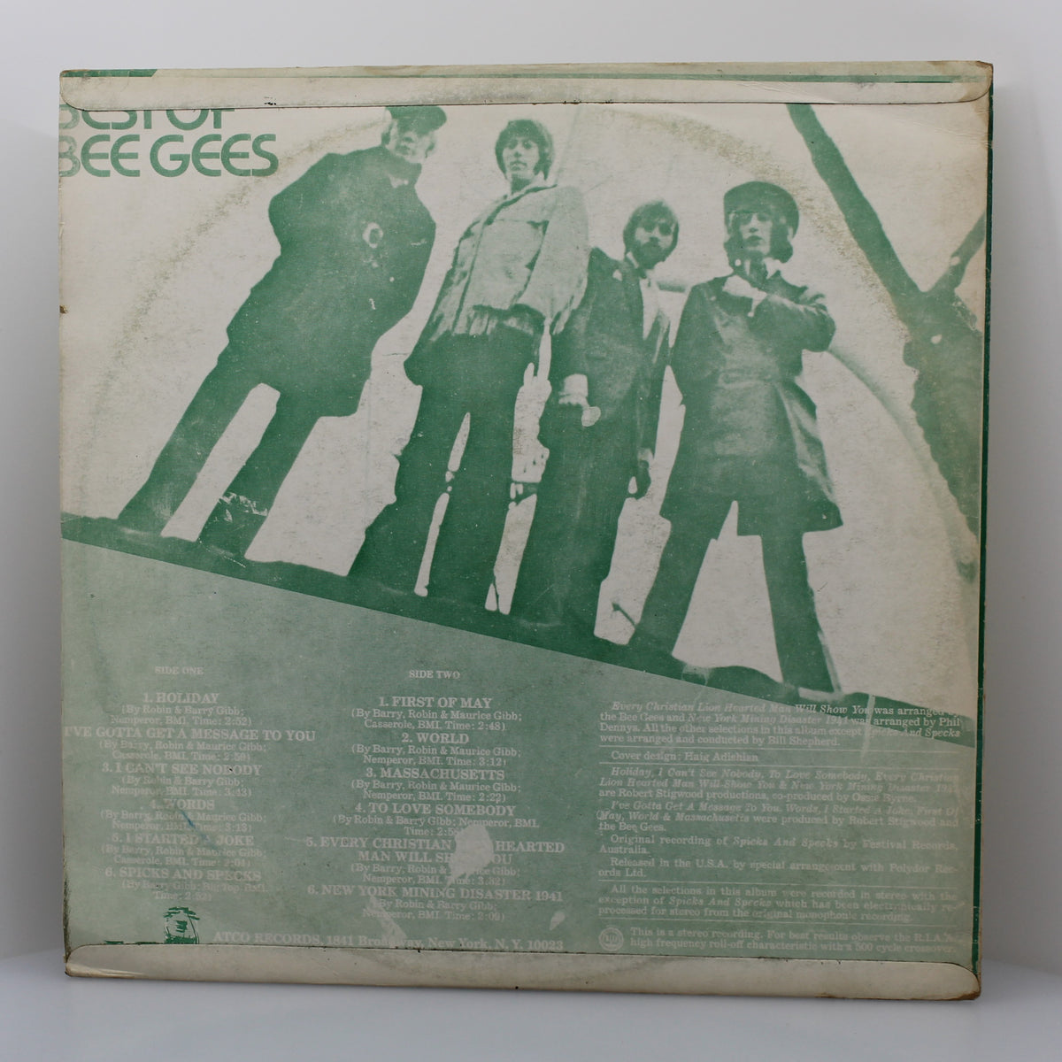 Bee Gees - Best Of, Vinyl LP 33Rpm, Taiwan