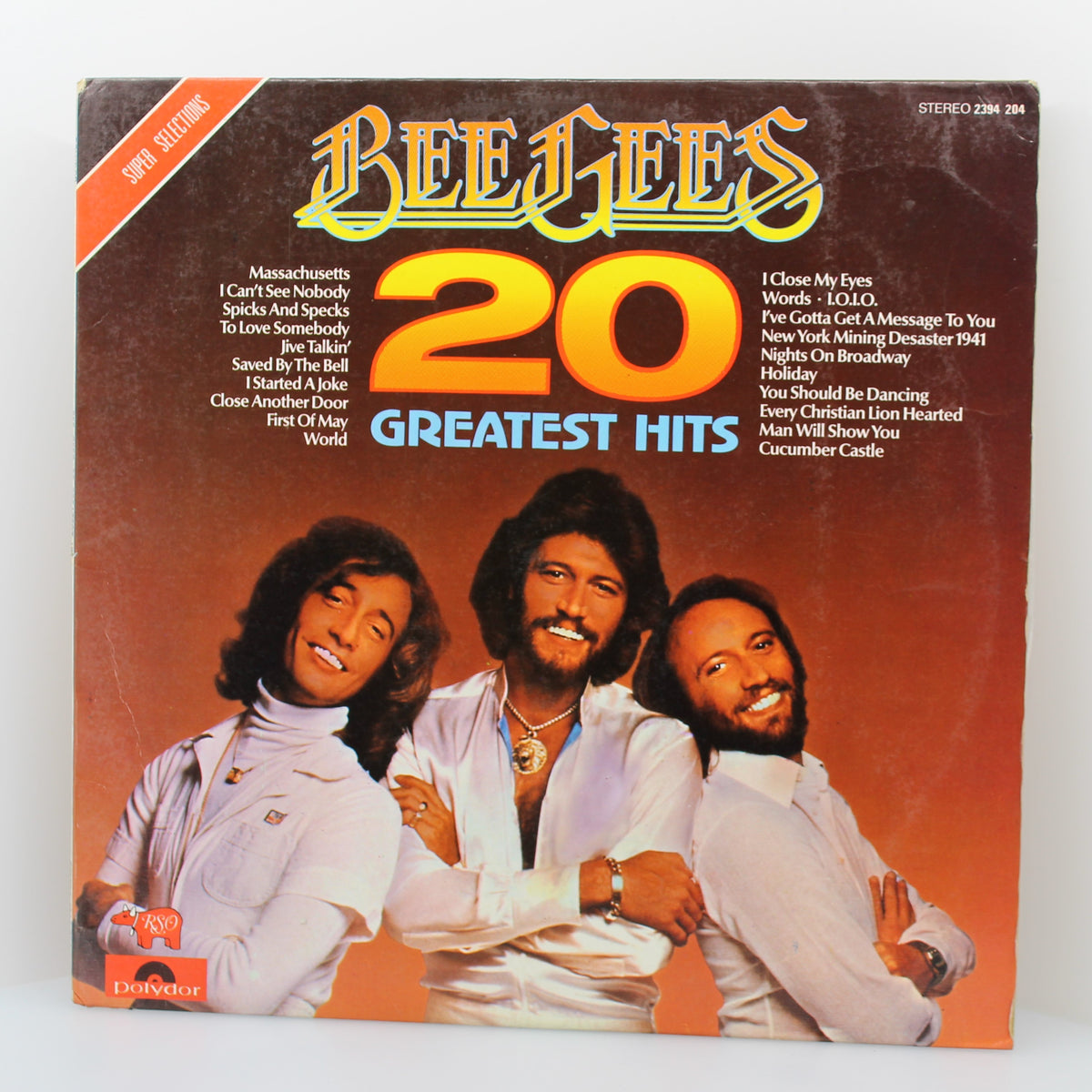 Bee Gees - 20 Greatest Hits, Vinyl, LP 33Rpm, Compilation, Singapore, Malaysia &amp; Hong Kong 1978