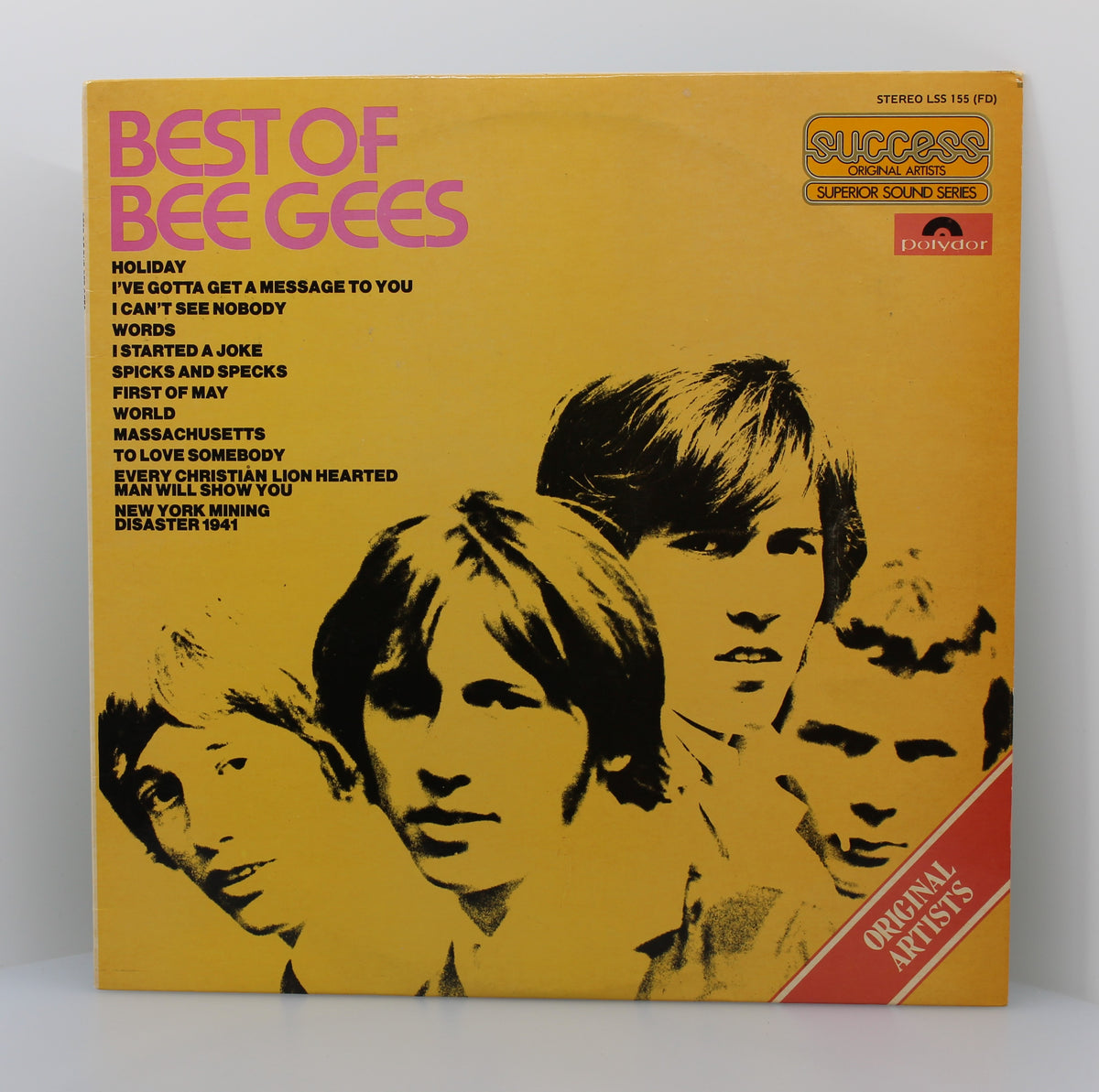 Bee Gees - Best Of Bee Gees, Vinyl, LP 33Rpm, Compilation, Reissue, South Africa 1978