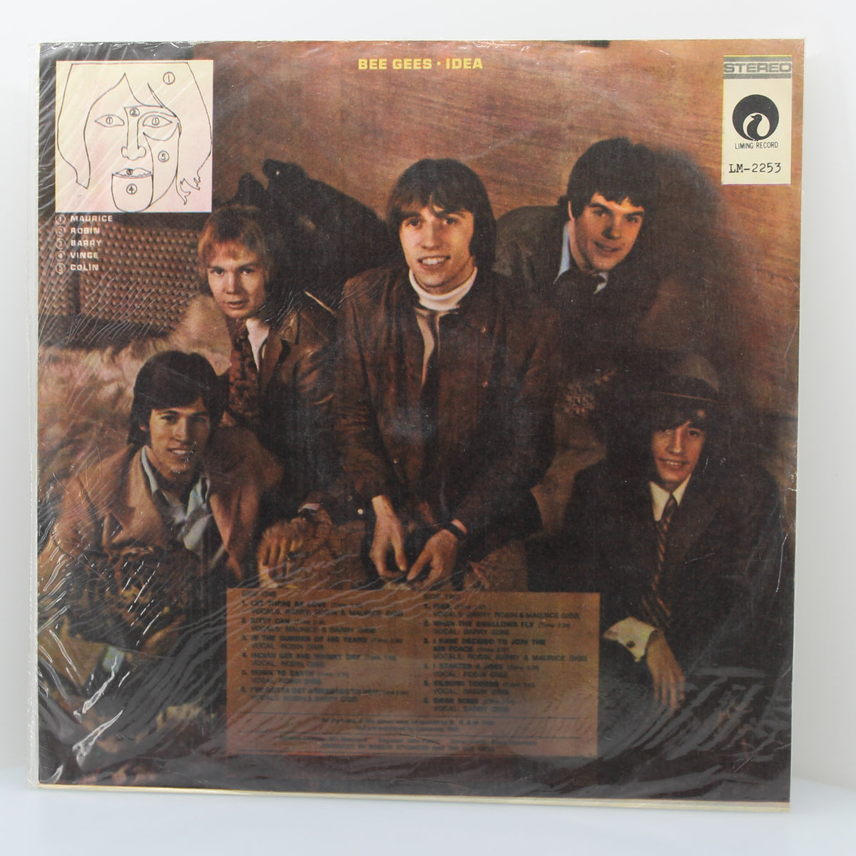 Bee Gees - Idea, Vinyl, LP 33Rpm, Album, Unofficial Release, Mono, Taiwan 1969