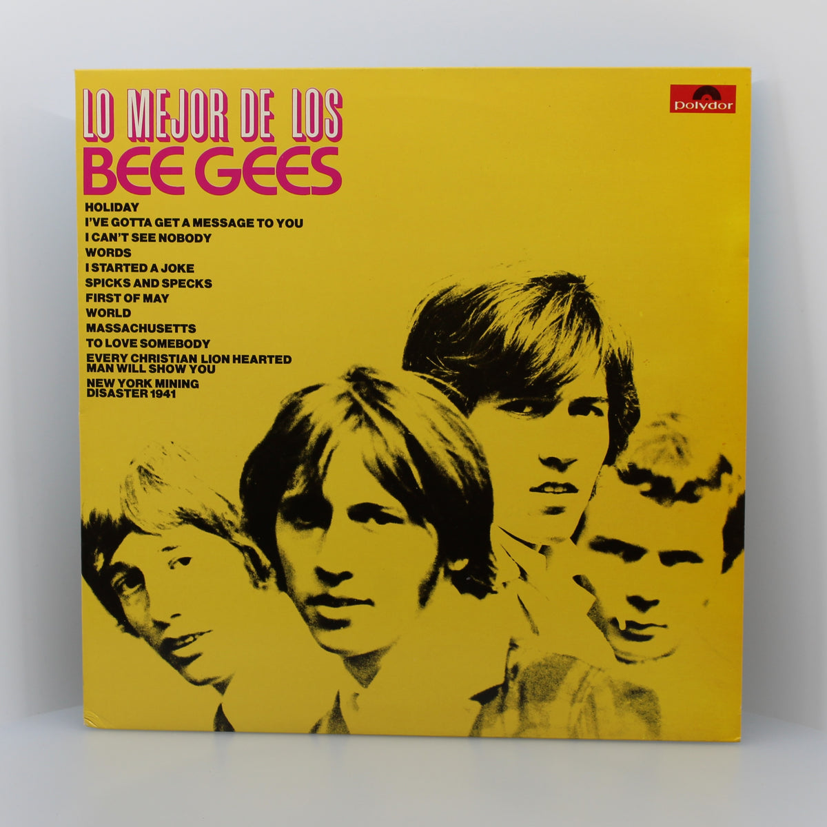 Bee Gees - Lo Mejor De Los Bee Gees, Vinyl 33Rpm, LP, Compilation, Reissue, Spain 1990