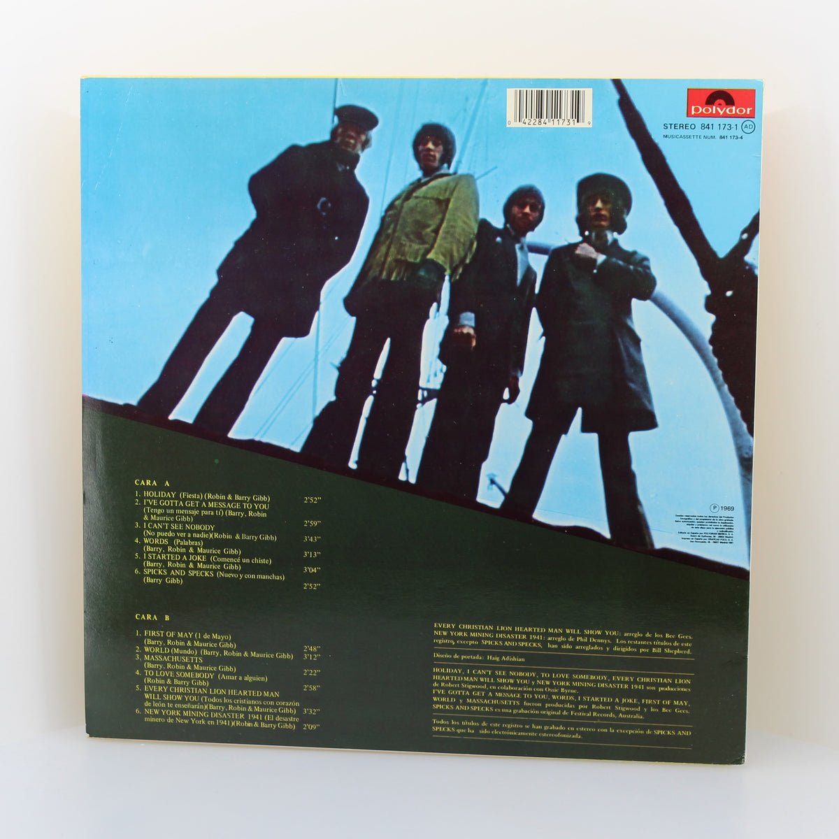 Bee Gees - Lo Mejor De Los Bee Gees, Vinyl 33Rpm, LP, Compilation, Reissue, Spain 1990