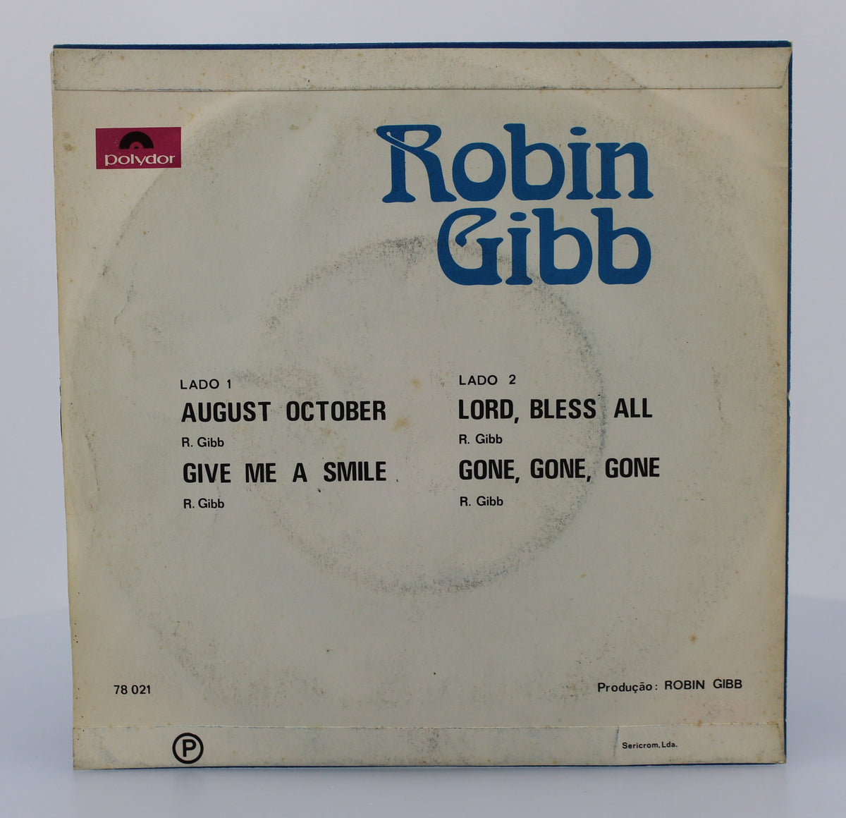 Robin Gibb, Vinyl Single, 1970 Portugal, Promo (1077)