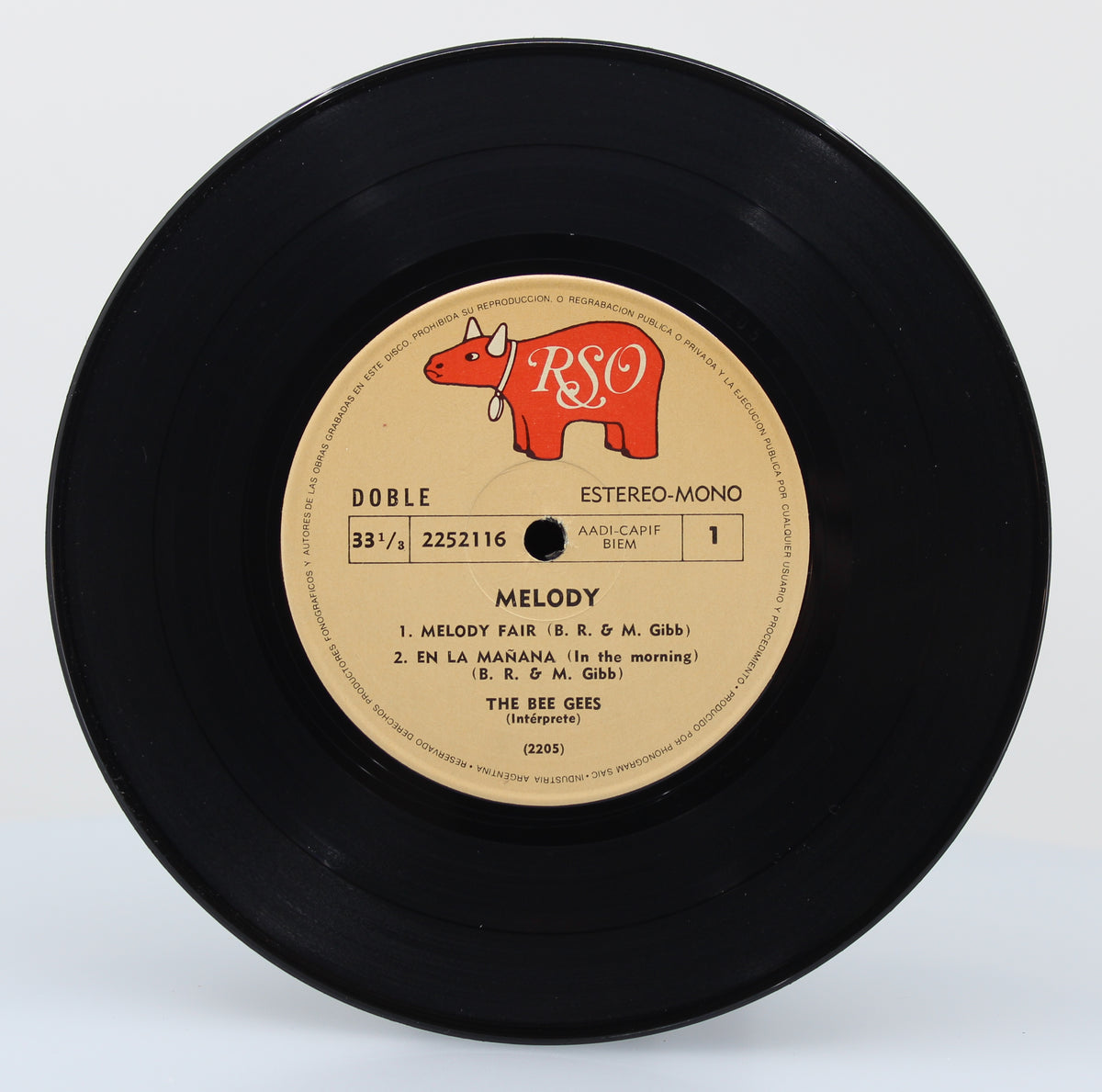 Melody The Bee Gees, 7&quot; Vinyl, Argentina (1085)