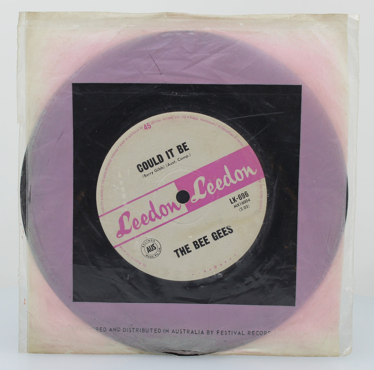 Bee Gees, Leedon, Claustrophobia, Vinyl Single Australia 1964 (1088)