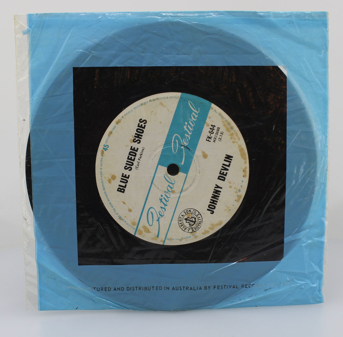 Johnny Devlin, Leedon, Vinyl Single (45rpm), Whole Lotta Shakin&#39; Goin&#39; On, Australia (s 1097)