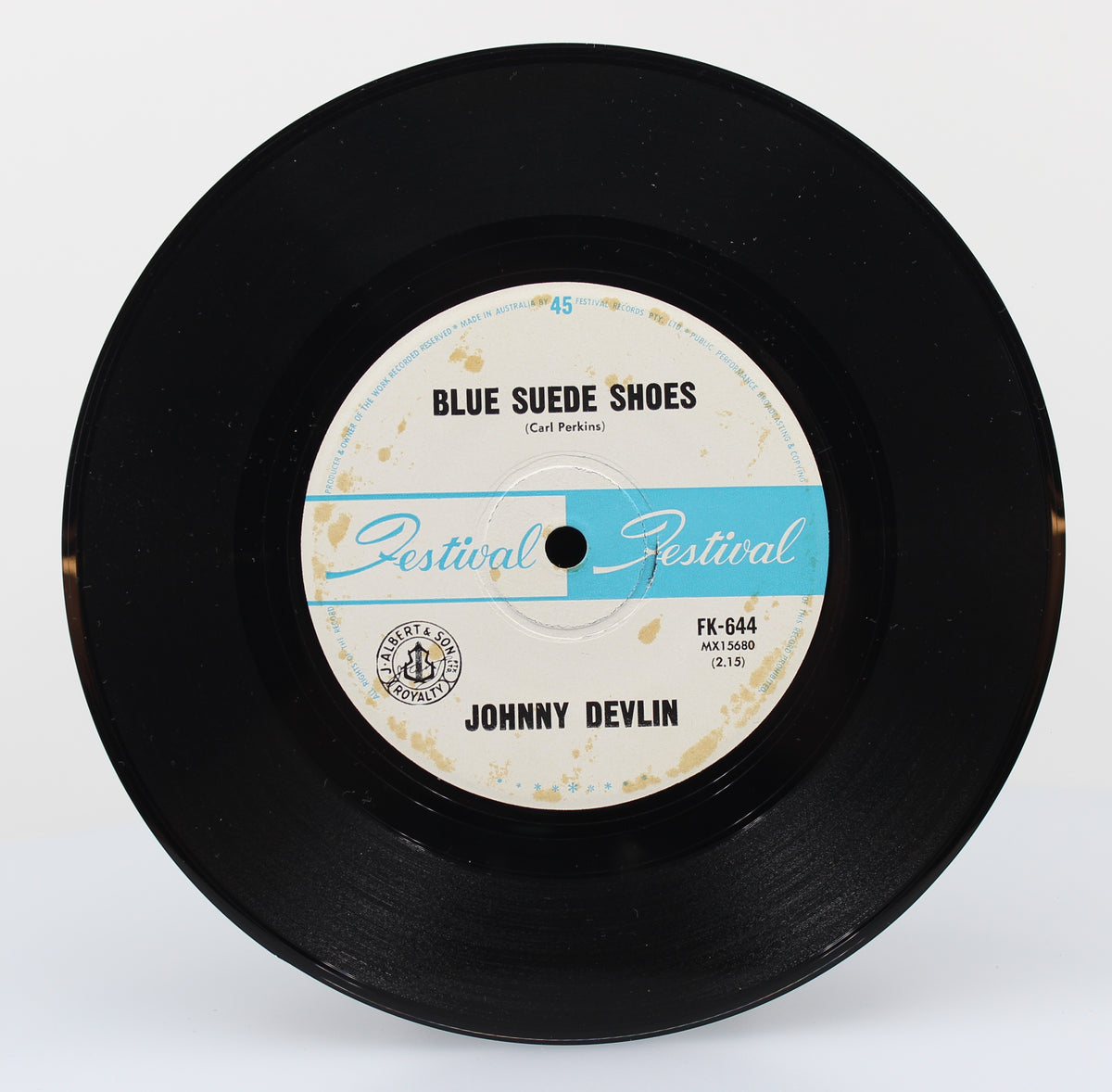 Johnny Devlin, Leedon, Vinyl Single (45rpm), Whole Lotta Shakin&#39; Goin&#39; On, Australia (s 1097)