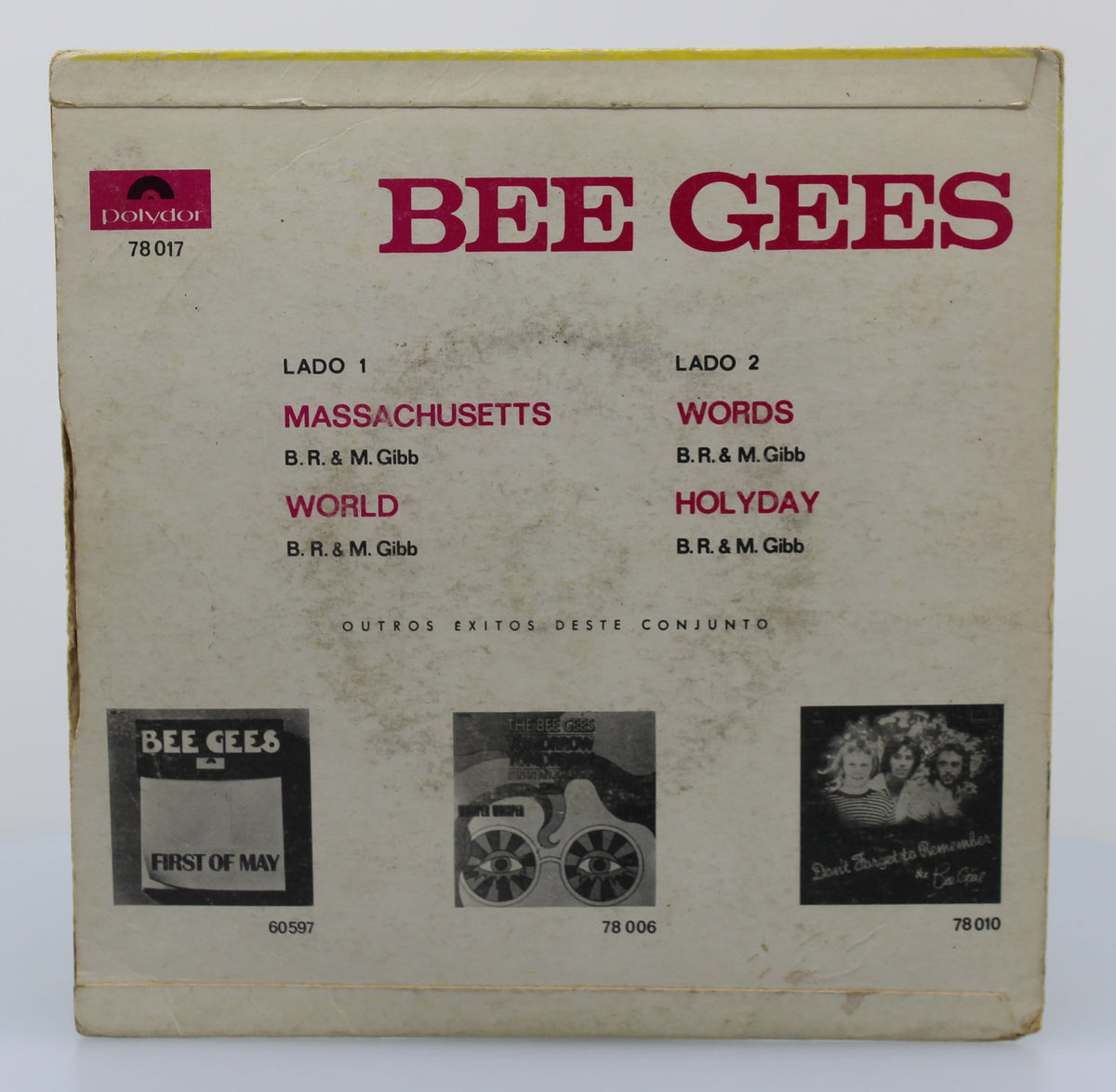 Bee Gees, Boest of Bee Gees, Vinyl (45rpm), Portugal (s 1109)