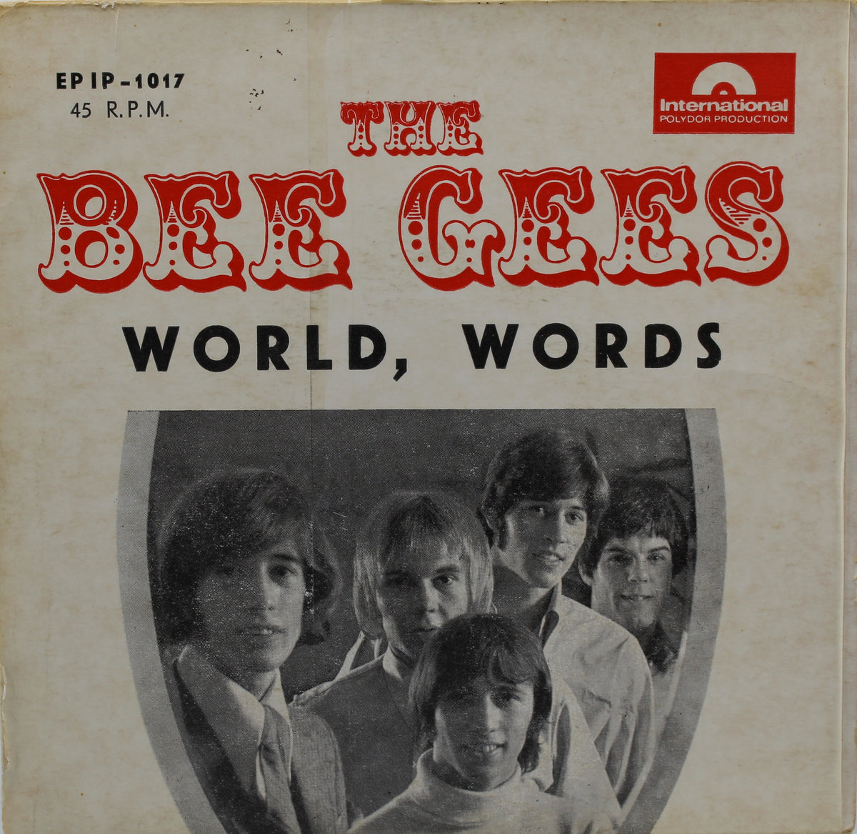 Bee Gees, Vinyl Single (45rpm), Israel