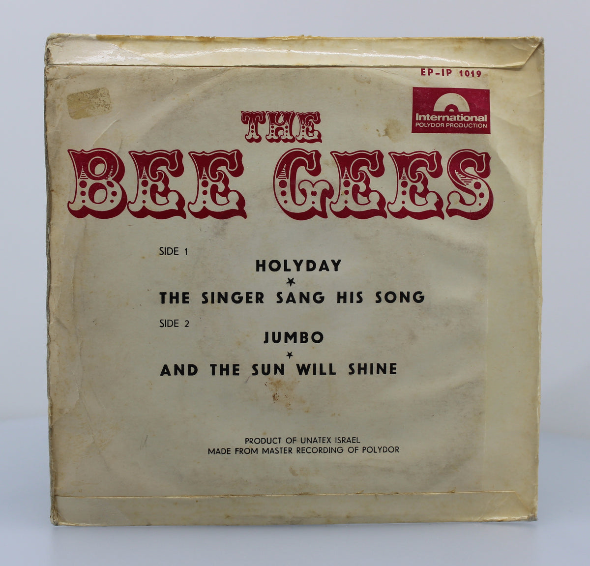 Bee Gees, Vinyl Single (45rpm), Israel