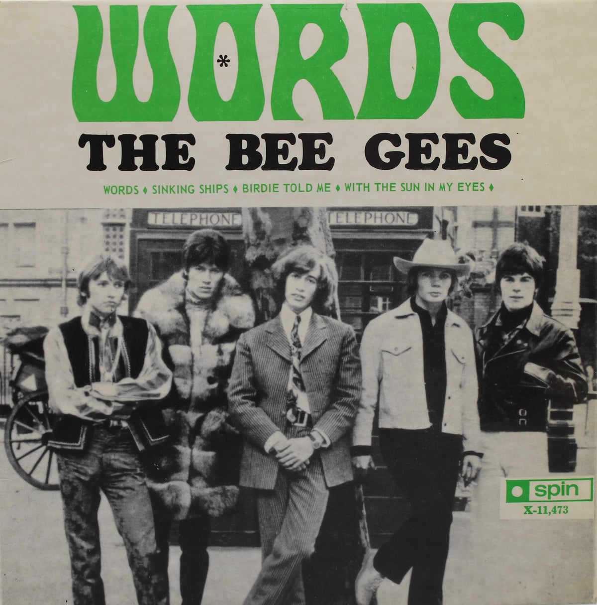 Bee Gees, Vinyl 7&quot; (45rpm), Australia 1968