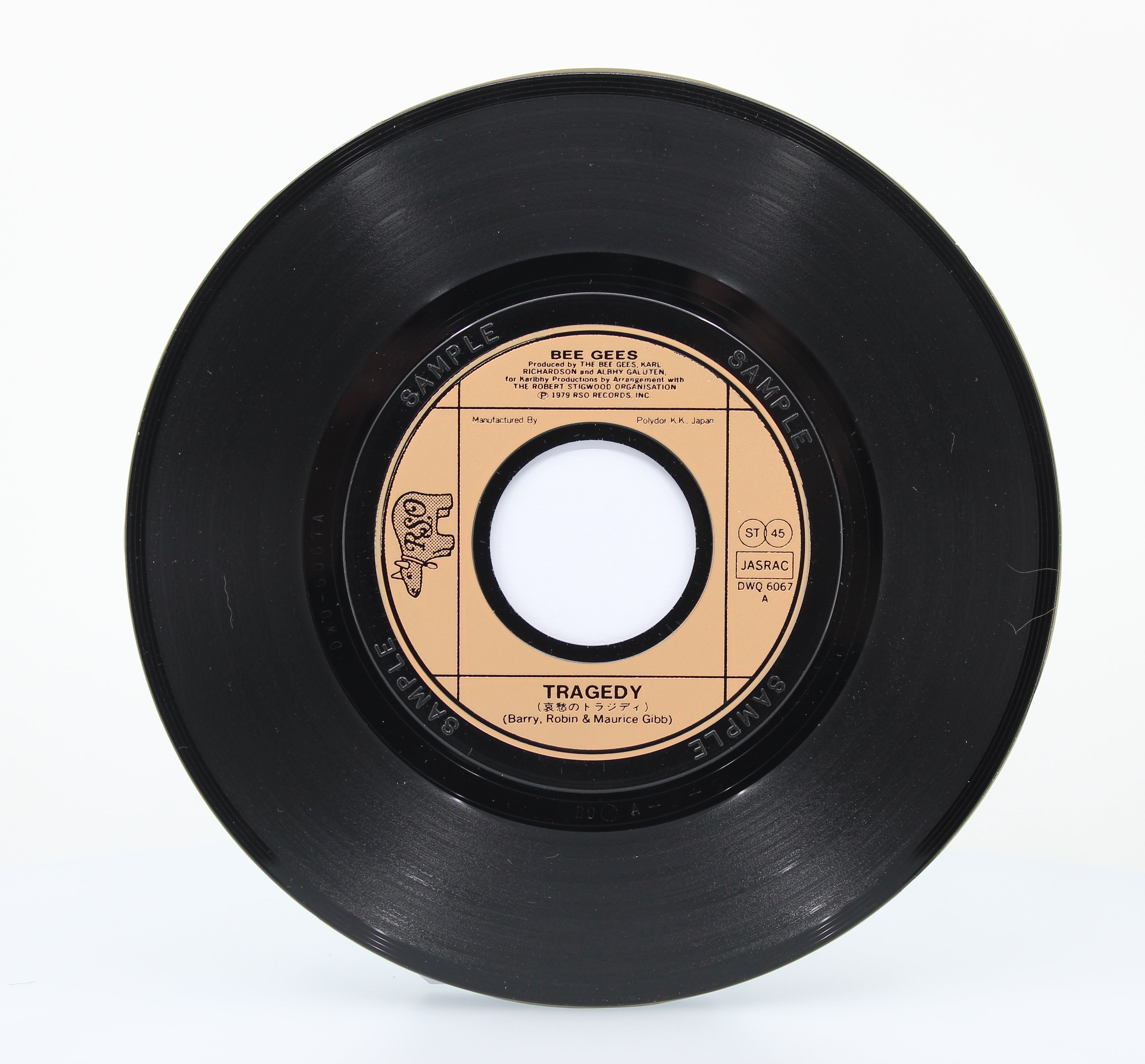 Bee Gees, Tragedy, Vinyl Single (45rpm), Japan 1979 - preciousvinyl