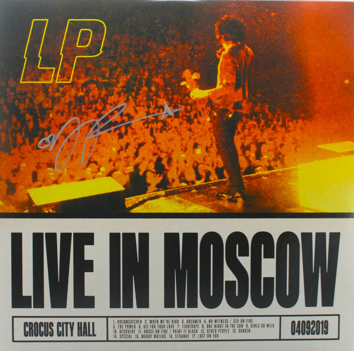 Laura Pergolizzi, L.P., Live In Moscow, 2020 Europe, Signed