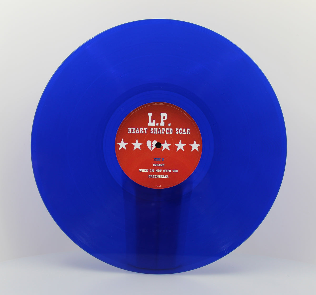 Laura Pergolizzi, L.P., Heart-Shaped Scar, Vinyl, LP, Album, Limited Edition, Blue Edition