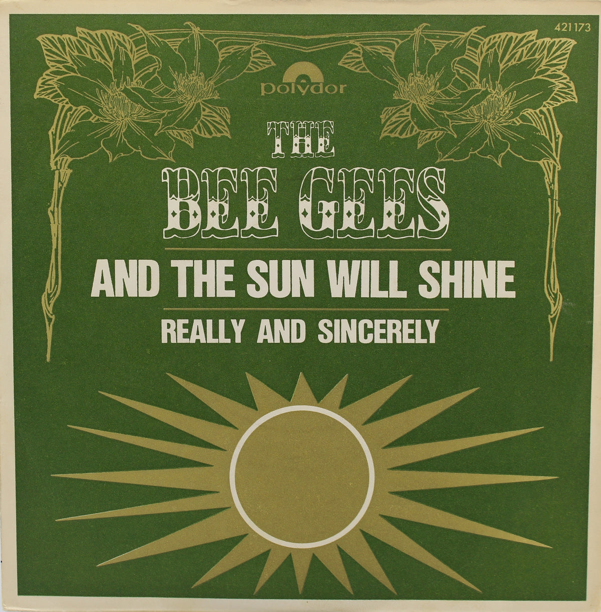 Bee Gees, And The Sun Will Shine, Vinyl Single (45rpm), France 1968 (s 1169)