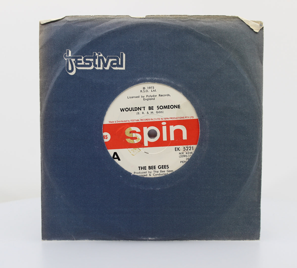 Bee Gees, Wouldnt&#39;t Be Someone, Vinyl 7&quot; (45rpm), New Zealand