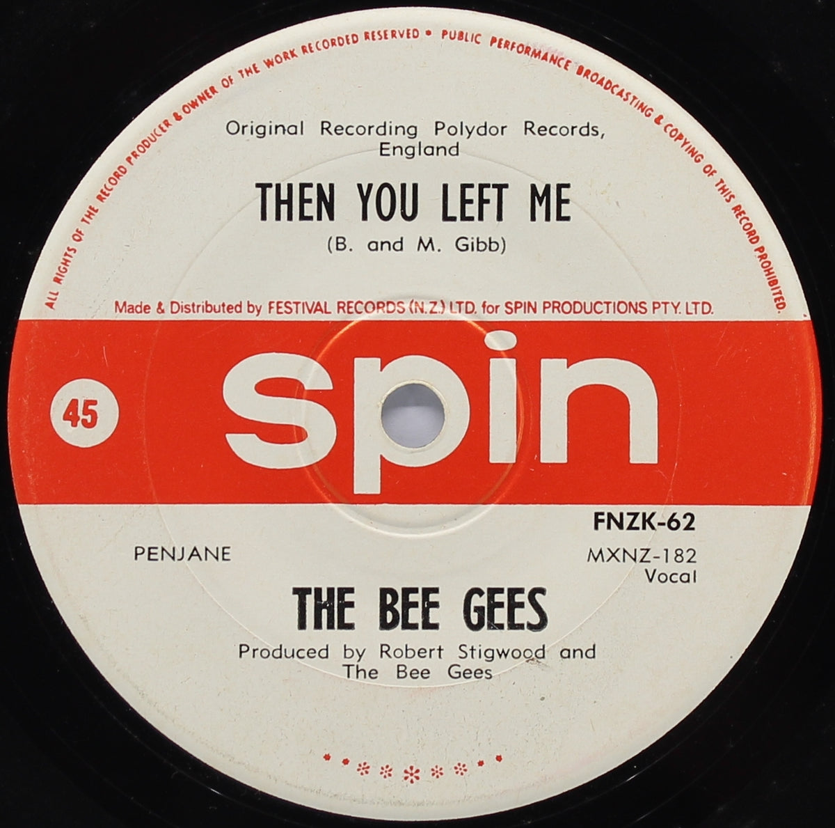 Bee Gees, If Only I Had My Mind On Something Else, Vinyl 7&quot; EP (45rpm), New Zealand 1970