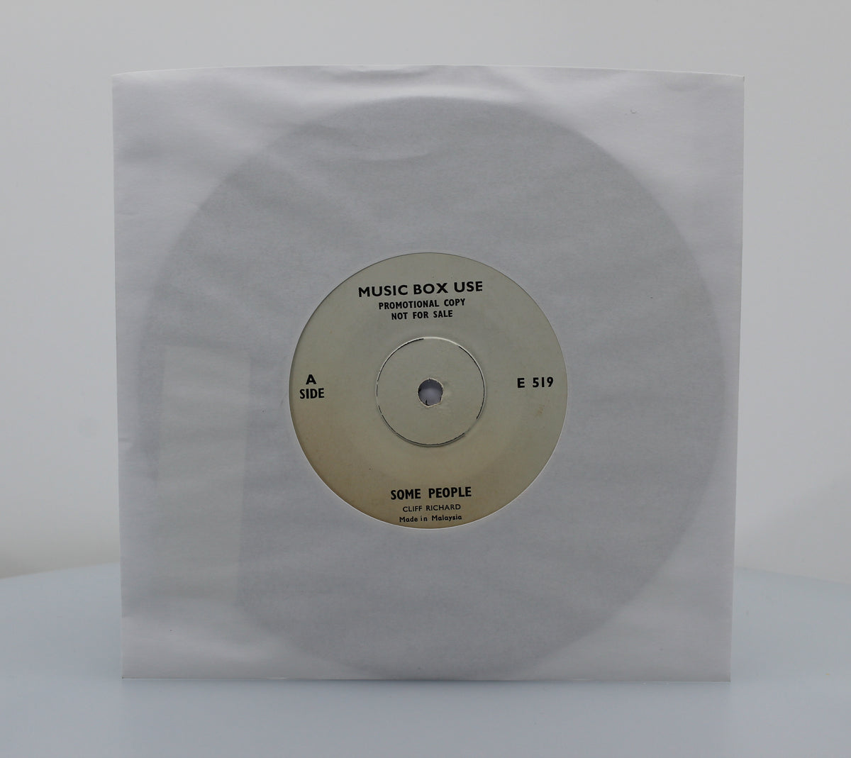Bee Gees/Cliff Richard, Music Box Promo, Vinyl 7&quot; Single (45rpm), Malaysia