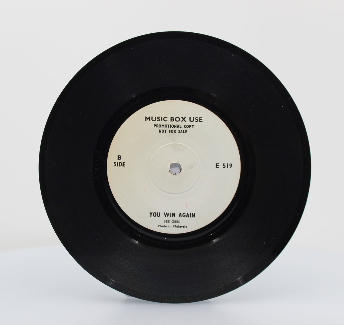 Bee Gees/Cliff Richard, Music Box Promo, Vinyl 7&quot; Single (45rpm), Malaysia