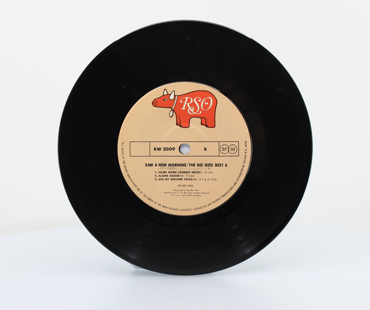 Bee Gees, Saw A New Morning, Vinyl 7&quot; (33⅓rpm), Japan 1973 (s 1210)