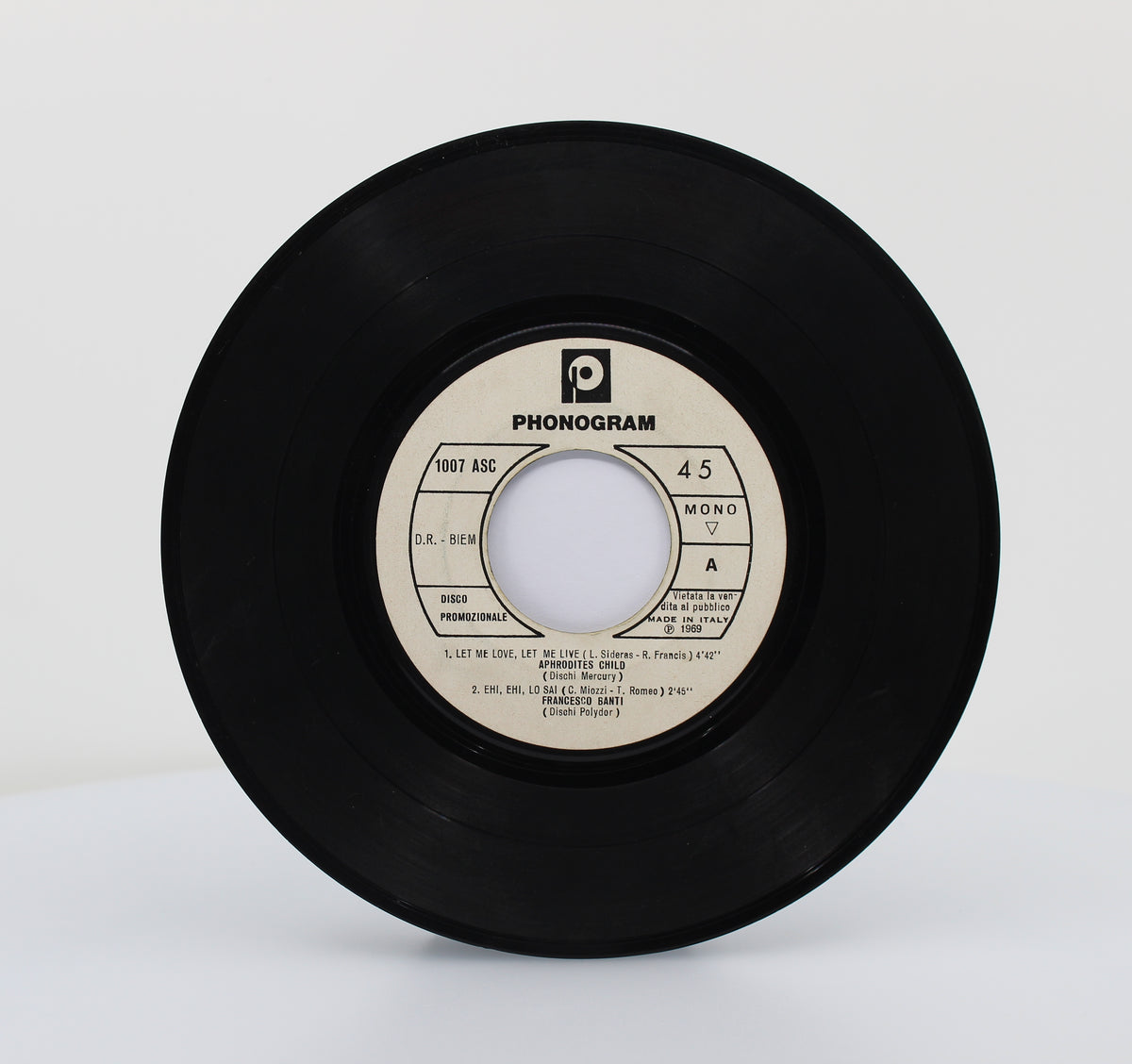 Bee Gee/Various, Don&#39;t Forget To Remember, Vinyl 7&quot; (45rpm) Compilation Promo, Italy 1969 ,  (s 1218)