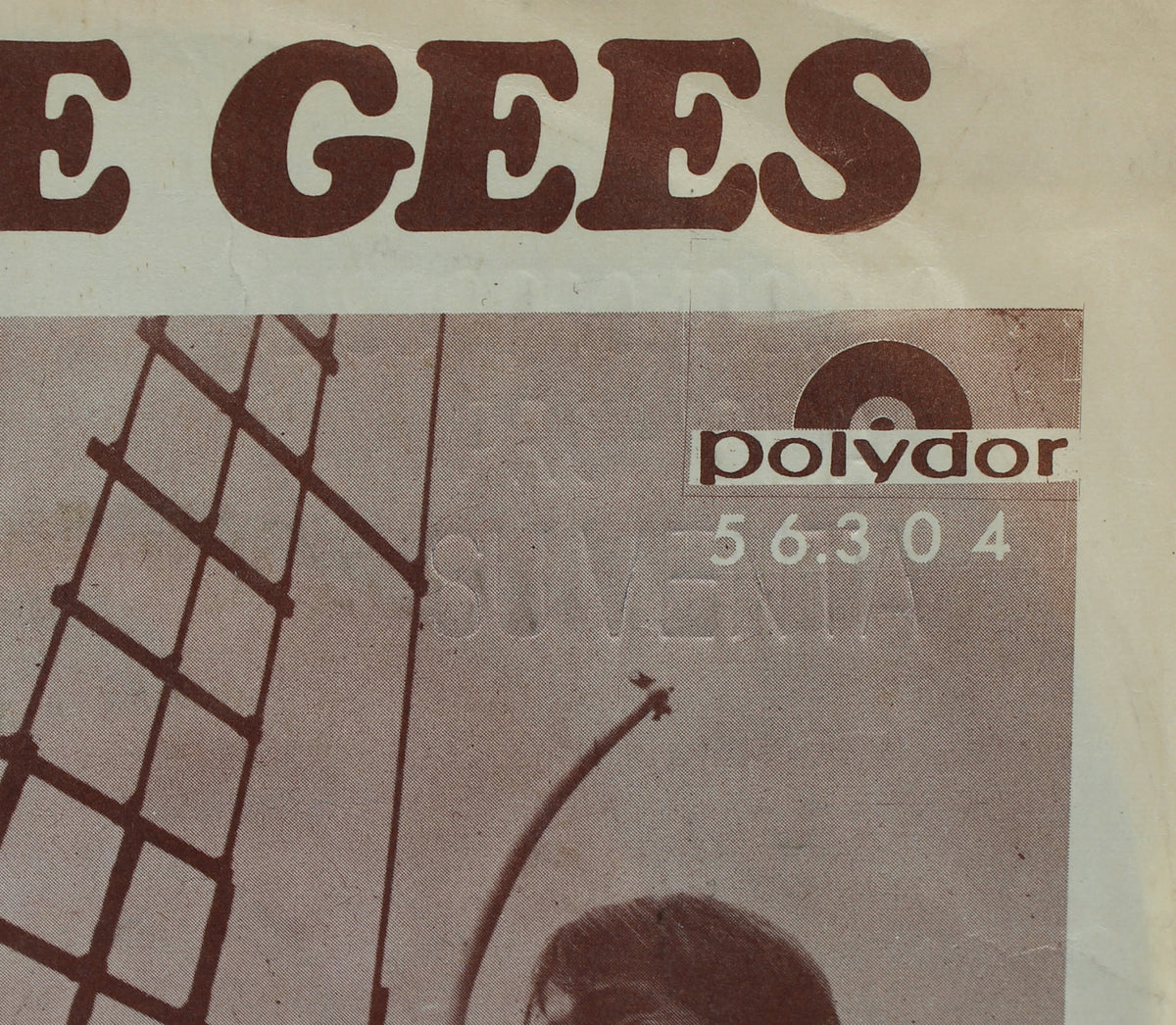 Bee Gees, No Me Preguntes Porque, Vinyl 7&quot; (45rpm) with Promo stamp, Chile (s 1220)