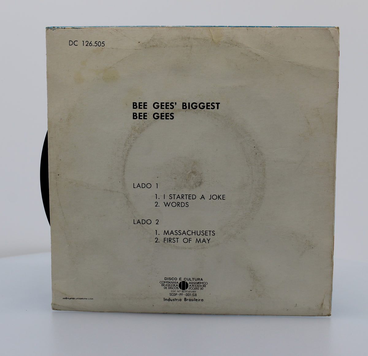 Bee Gees, Bee Gees&#39; Biggest, Vinyl 7&quot; (45rpm), Brazil 1969(s 1223)