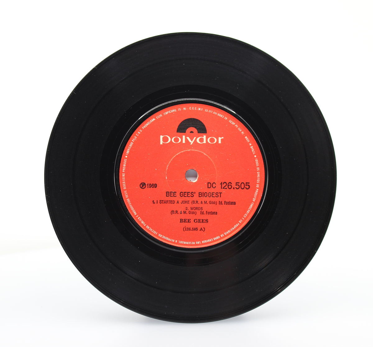 Bee Gees, Bee Gees&#39; Biggest, Vinyl 7&quot; (45rpm), Brazil 1969(s 1223)