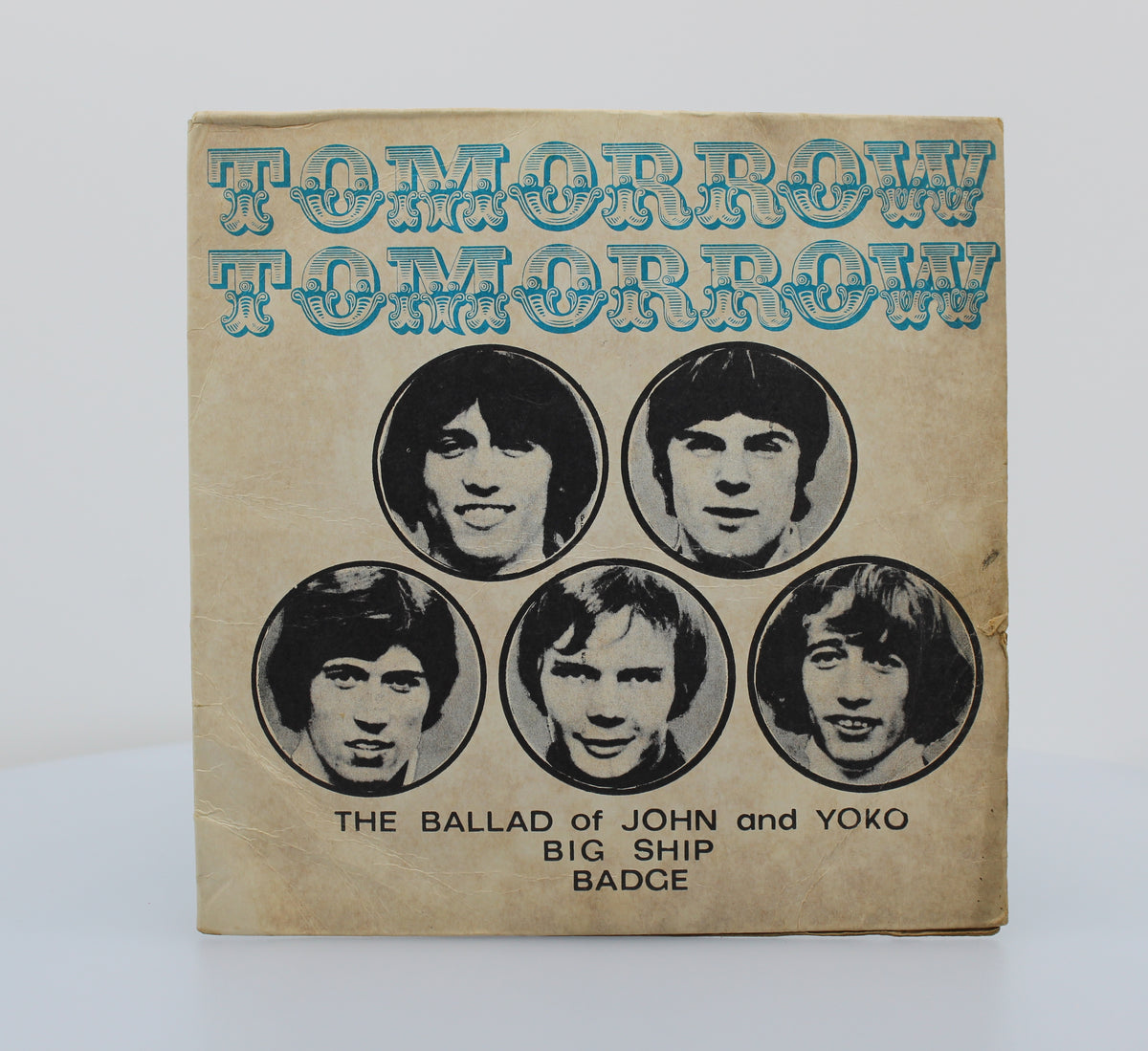 Bee Gees/ Beatles/ The Cream - Tomorrow Tomorrow, Vinyl Single 45 rpm, Thailand