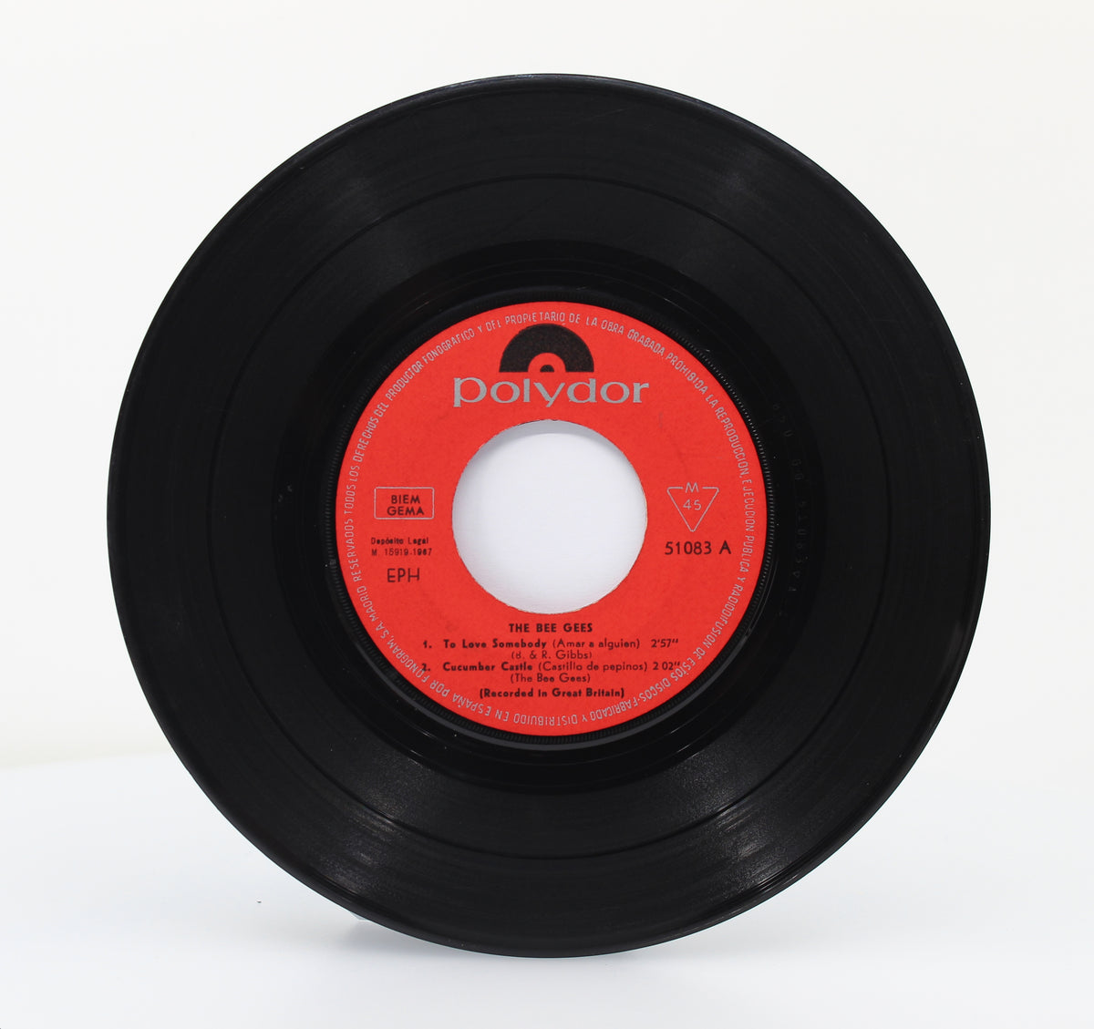 Bee Gees - To Love Somebody, Vinyl, 7&quot;, EP, Mono, Spain 1967