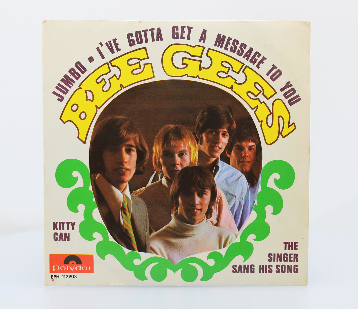 Bee Gees - Jumbo - I&#39;ve Gotta Get A Message To You,  Vinyl, 7&quot;, 45 RPM, EP, Mono, Singapore 1968