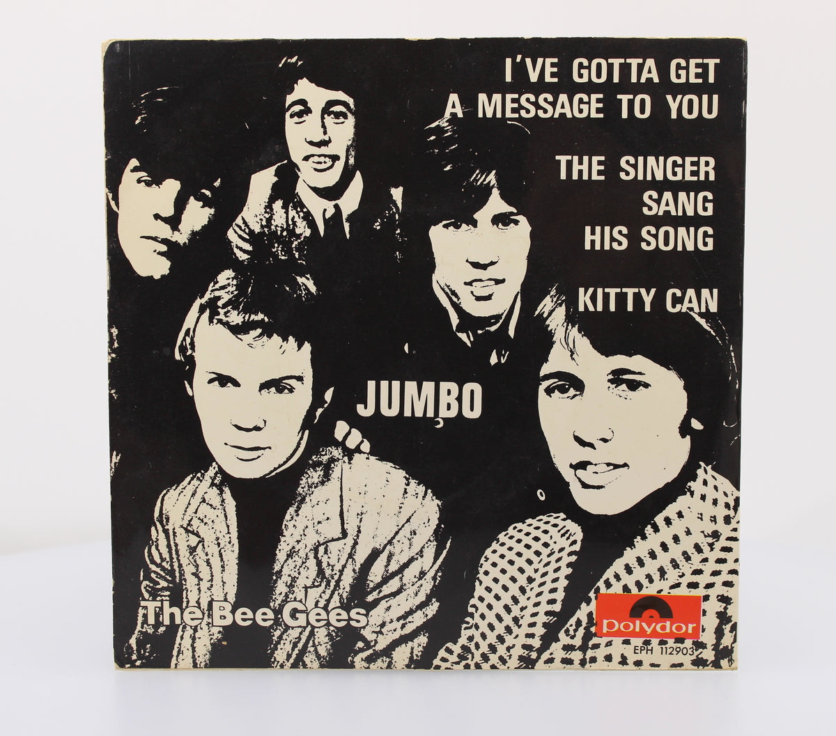 Bee Gees - Jumbo - I&#39;ve Gotta Get A Message To You,  Vinyl, 7&quot;, 45 RPM, EP, Mono, Singapore 1968