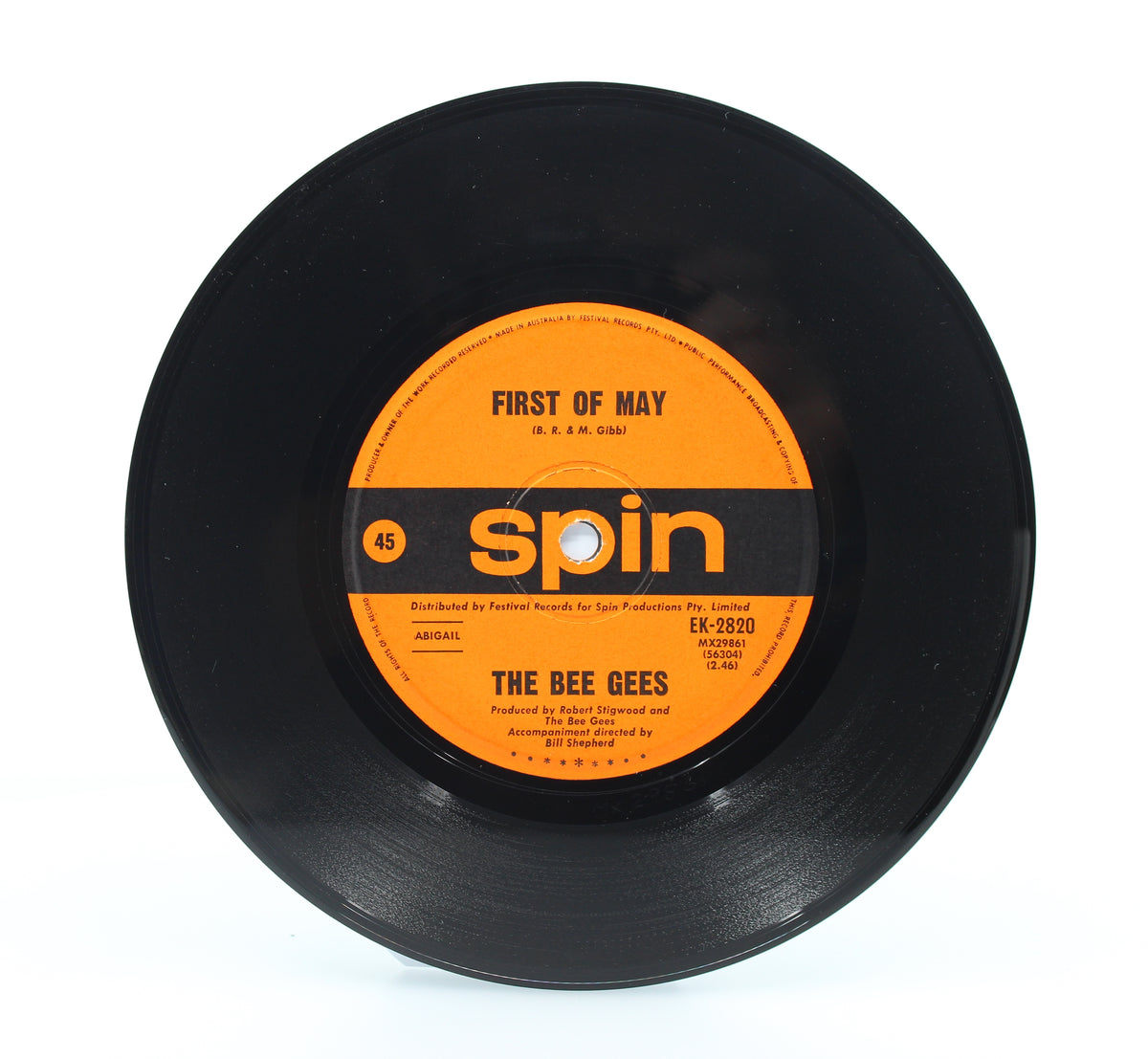Bee Gees - First Of May, Vinyl, 7&quot;, Single, Mono, Australia 1969