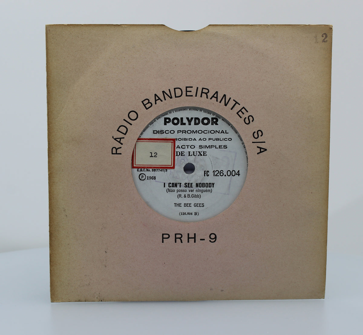 Bee Gees - I&#39;ve Got To Get A Message To You, Vinyl, 7&quot;, Promo, 33 ⅓ RPM, Brazil 1968