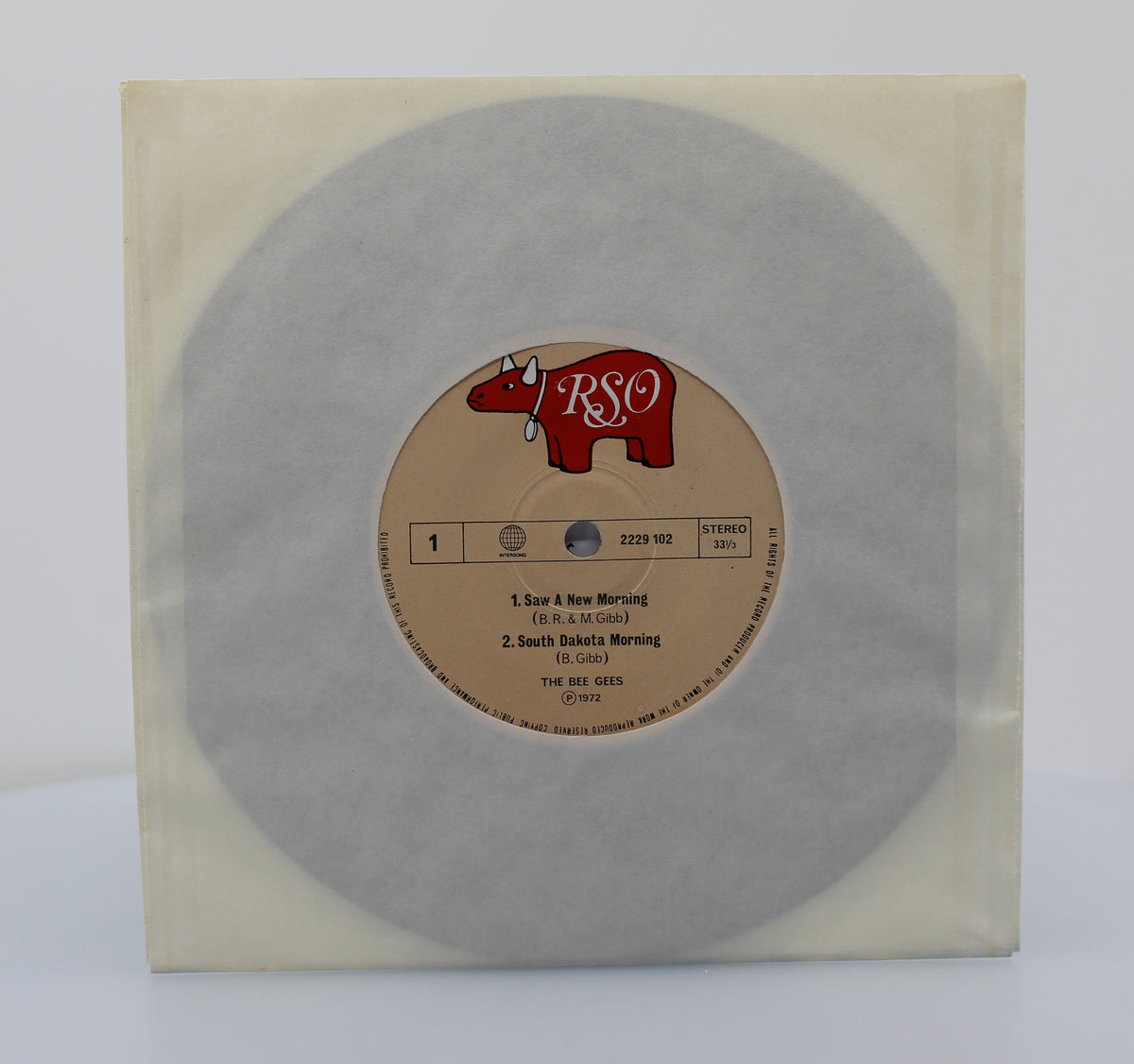 Bee Gees - Saw A New Morning, Vinyl, 7&quot;, EP, Stereo, 33 ⅓ RPM, Singapore