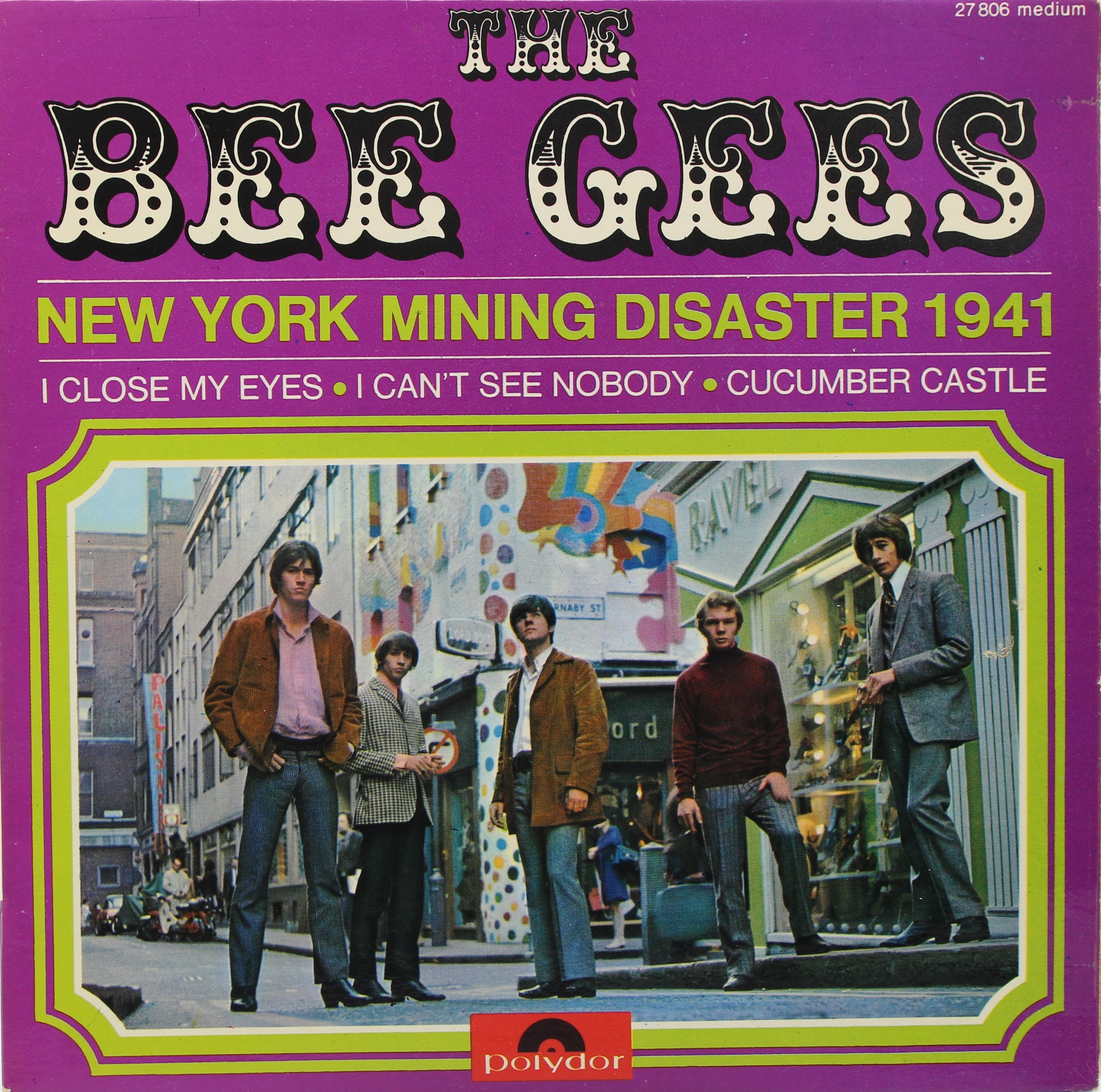 The Bee Gees ‎– New-York Mining Disaster 1941, Vinyl, 7