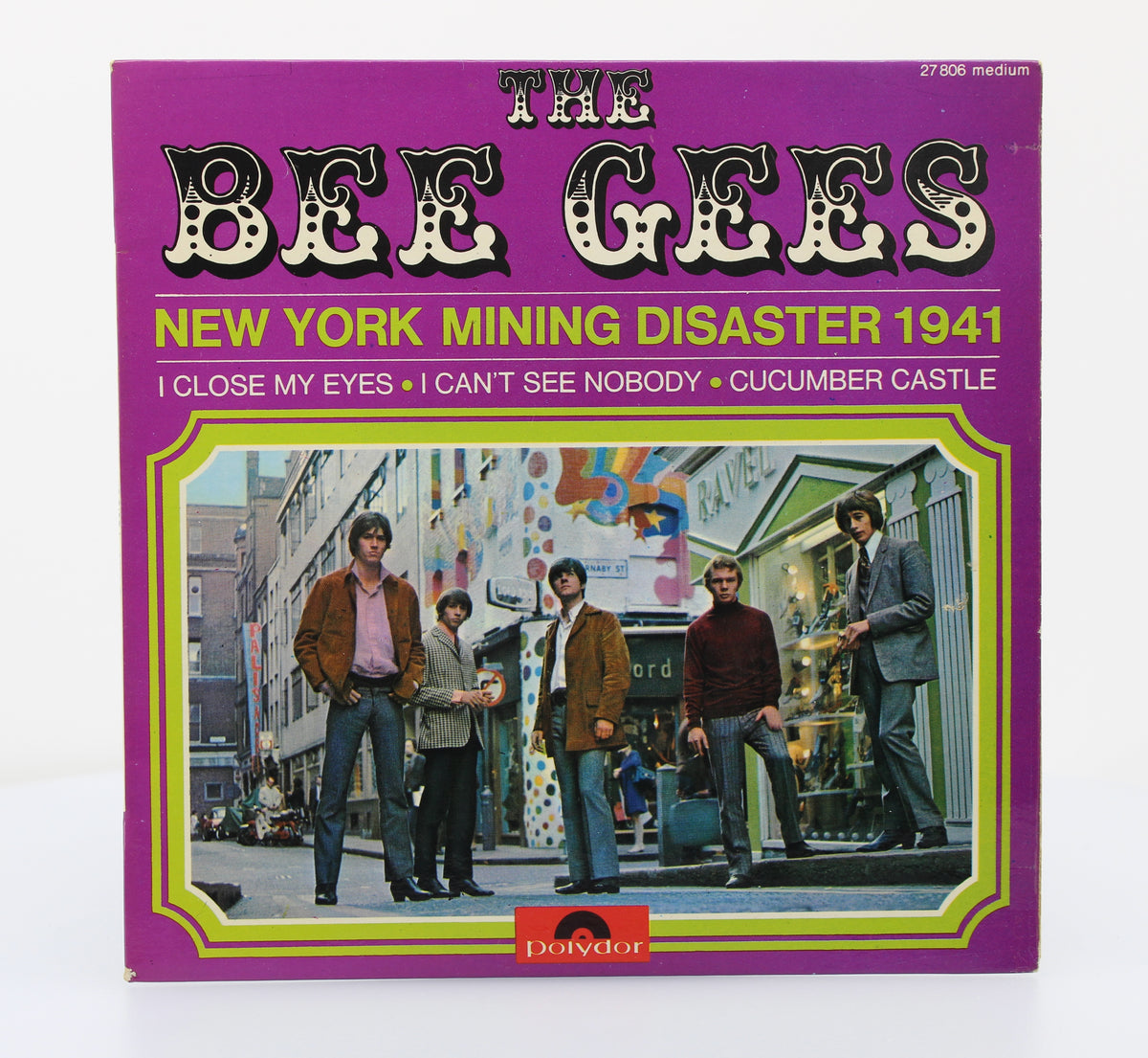 The Bee Gees ‎– New-York Mining Disaster 1941, Vinyl, 7&quot;, 45 RPM, EP, France 1967