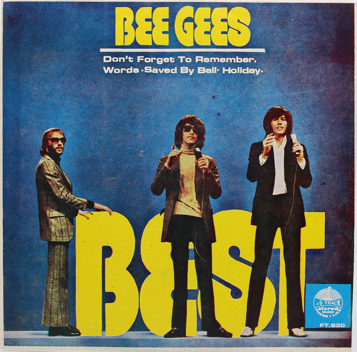 Bee Gees - Don&#39;t Forget To Remember, Vinyl EP 45rpm, Thailand