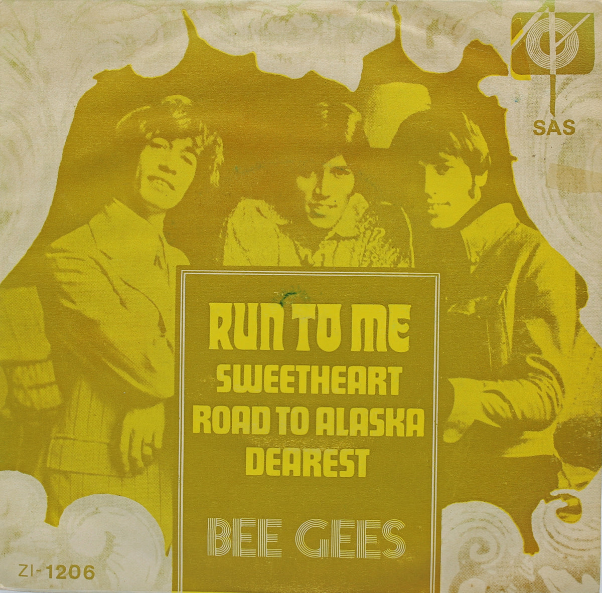Bee Gees - Run To Me, Vinyl EP 45rpm, Thailand