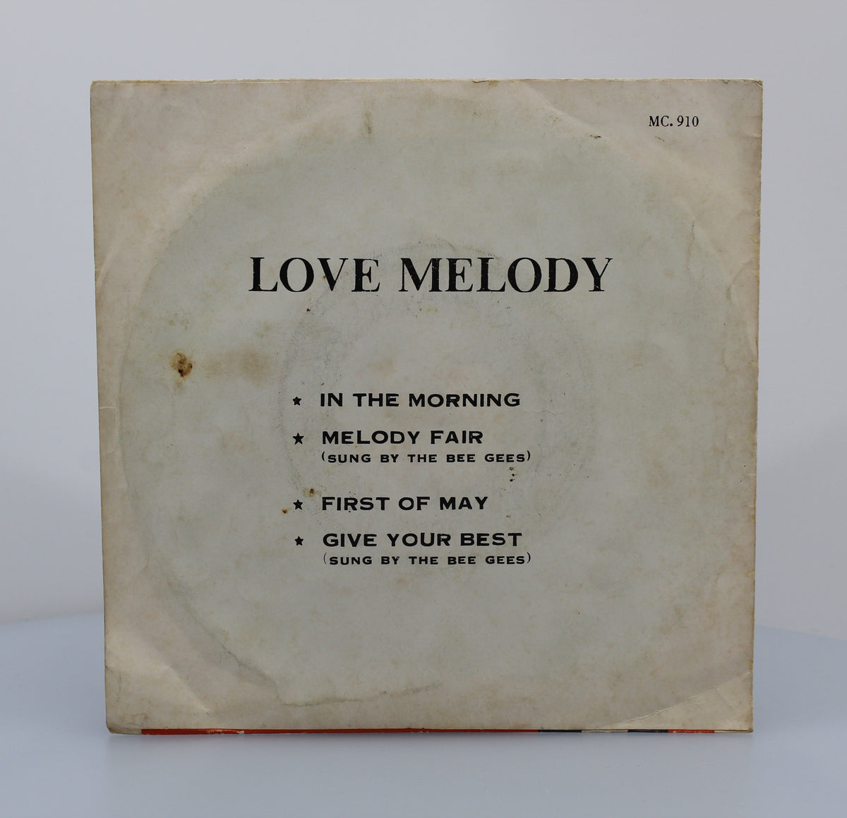 Bee Gees - Love Melody, Vinyl 7&quot; EP 45rpm, Thailand