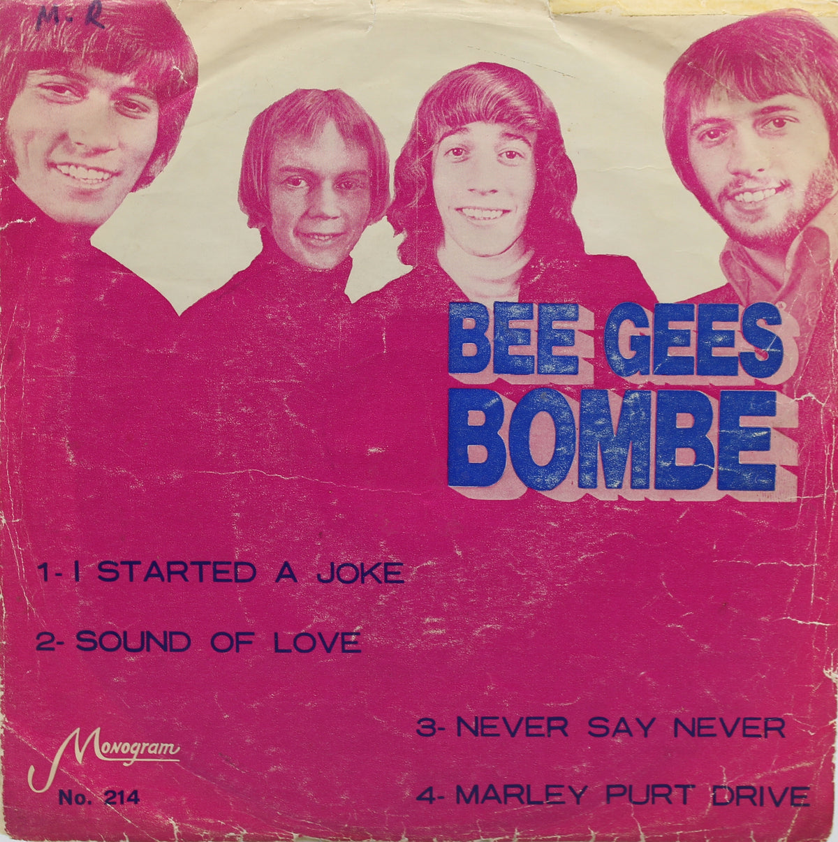 Bee Gees - I Started A Joke, Vinyl 7&quot; EP 45rpm, Iran