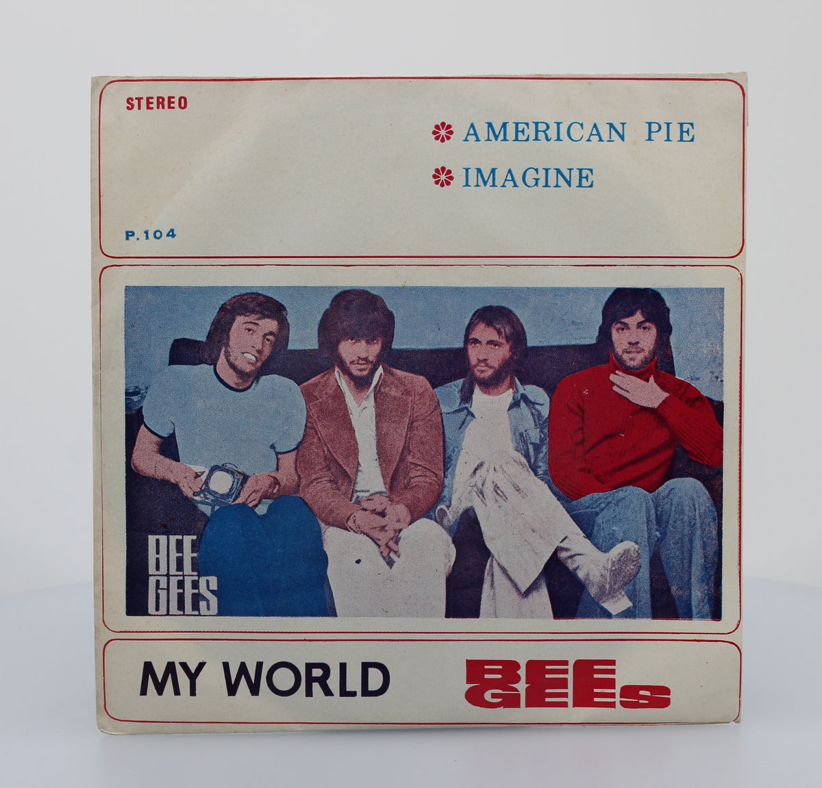 Bee Gees - My World, and Various Artists, Vinyl 7&quot; EP 45rpm, Thailand