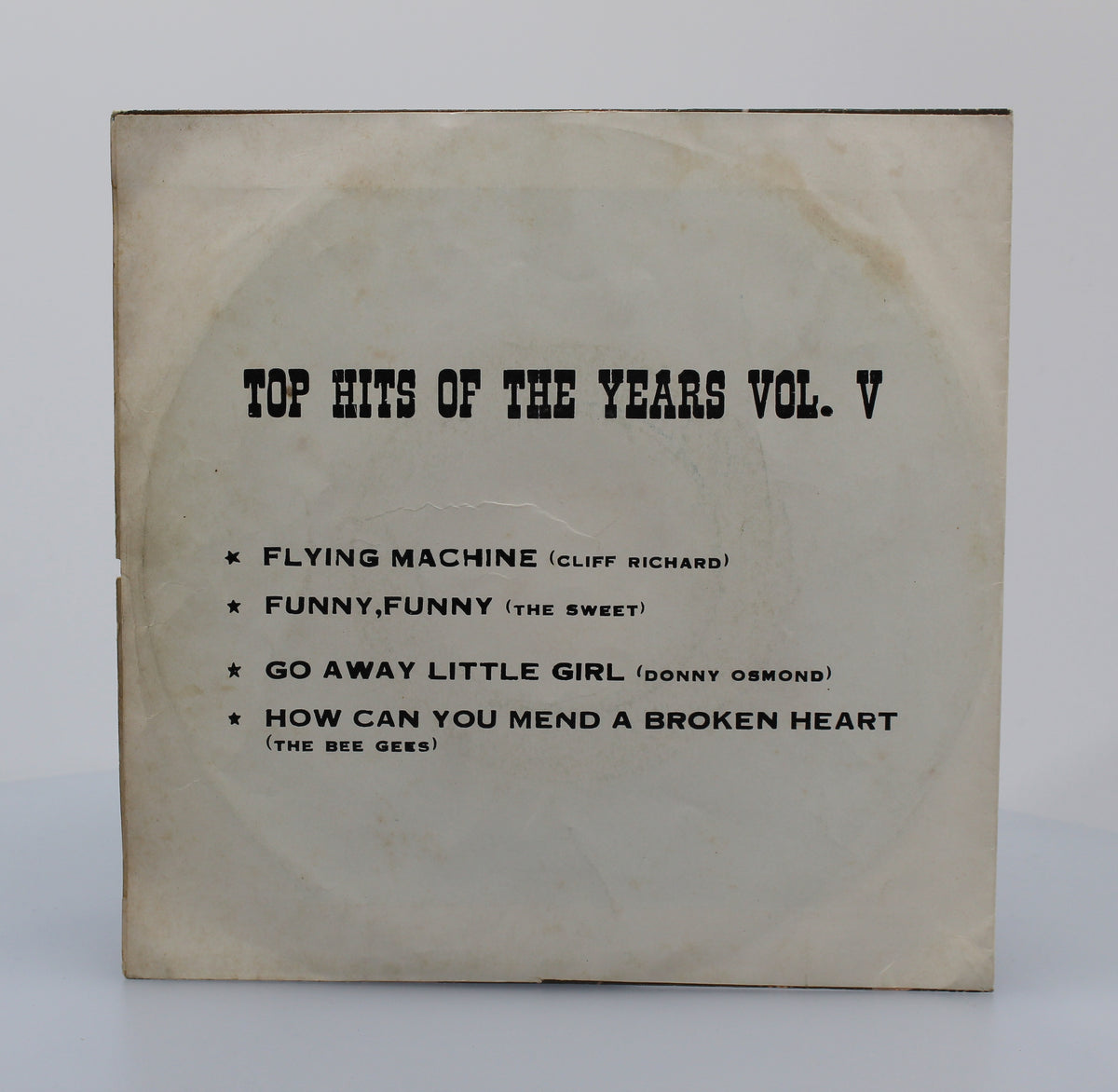 Bee Gees - How Can You Mend A Broken Heart, and Various Artists, Top Hits Of The Years Vol. V, Vinyl 7&quot; EP 45rpm, Thailand