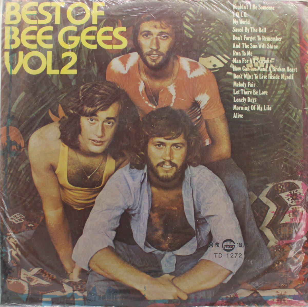 Bee Gees, Best Of Vol. 2, , Vinyl Album (33⅓rpm), Taiwan  (LP 1648)