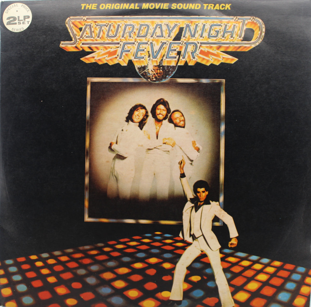 Bee Gees - Various , Saturday Night Fever, 2 × Vinyl, LP, Album, Rhodesia 1977