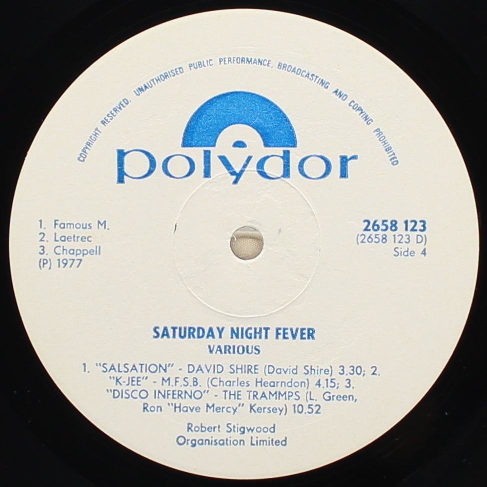 Bee Gees - Various , Saturday Night Fever, 2 × Vinyl, LP, Album, Rhodesia 1977