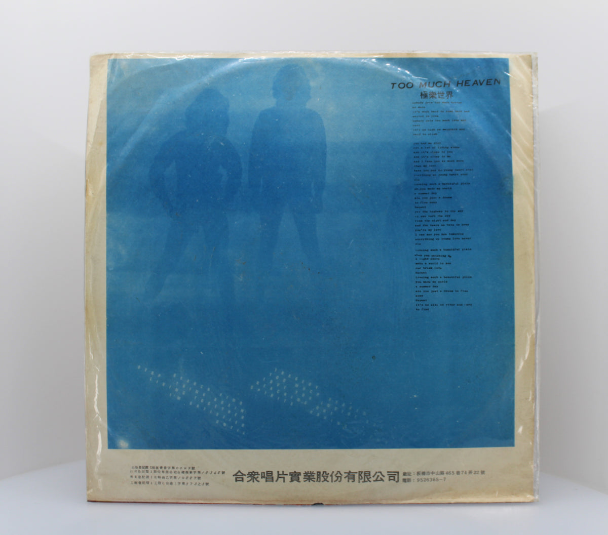 Bee Gees, Sprits Having Flown, Vinyl LP Album, Taiwan?